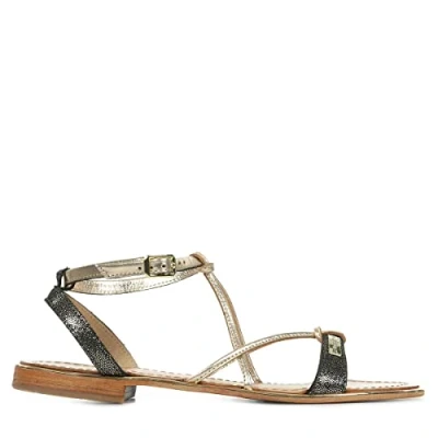 Afbeelding van Les Tropeziennes par M Belarbi Hirondel Sandalen, Dames, Maat: 39, Black irise Leer