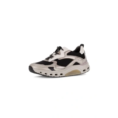 Afbeelding van Gabor Rollingsoft Sneakers zwart Textiel Dames Maat 41.5