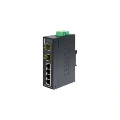 Afbeelding van Planet 4 Port SFP Ethernet Schakelaar (4 Havens), Netwerkschakelaar, Blauw