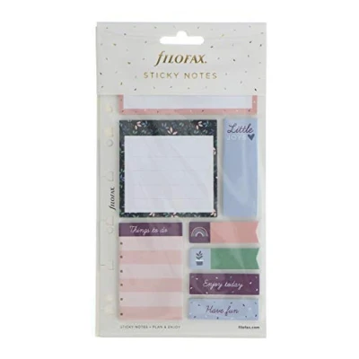 Afbeelding van Filofax Zelfklevende tuinnotities, roze, 95 mm x 164