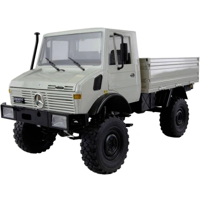 Afbeelding van Amewi 22631 Unimog Basic, hellgrau 1:12 Elektro RC truck RTR