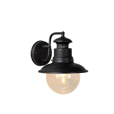 Afbeelding van Lucide FIGO Wandlamp 1xE27 Zwart