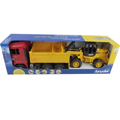Image de Camion benne et tracto pelle