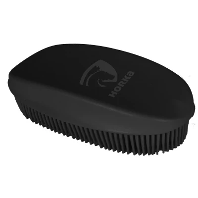 Image de Horka Brosse en Caoutchouc Soft Touch Noir