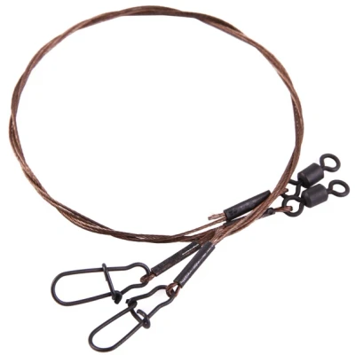 Afbeelding van Ultimate 7x7 Steelwire Leader 20lbs 30cm Roofvis onderlijn