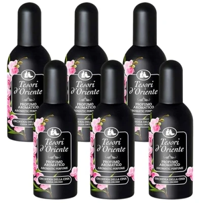 Afbeelding van Trésors d&#039;Orient Orchidee de la China, eau cologne, 100 ml, 6 stuks