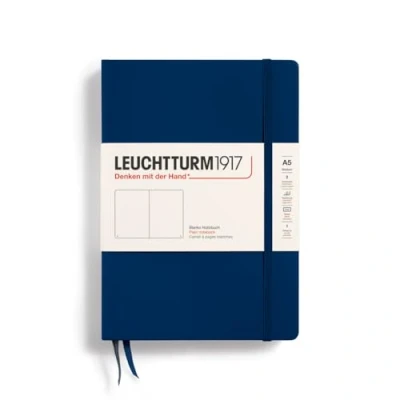 Afbeelding van Leuchtturm1917 Notitieboek Navy Blue Medium Blanco