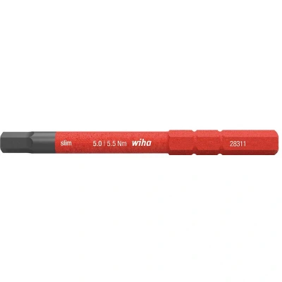 Afbeelding van Wiha VDE Inbus Verwisselbare kling 5 mm 75 Geschikt voor Torque