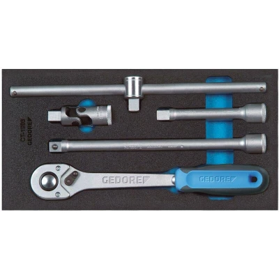 Image de GEDORE 1500 CT1 1993 T jeu d&#039;accessoires pour clé à douille 1/2&quot; dans le module CT 2309106
