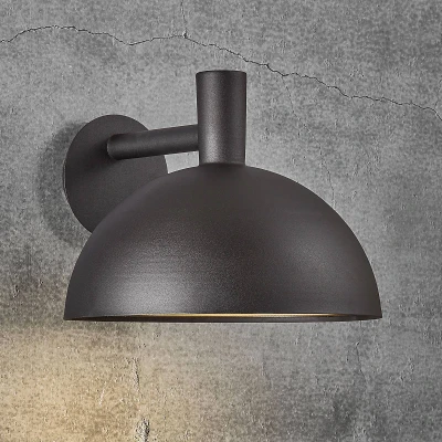 Afbeelding van Buitenwandlamp ARKI zwart Ø 35 cm