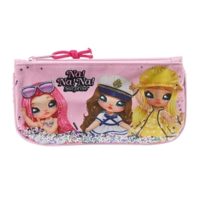Afbeelding van Schoolpennenzak Na!Na!Na! Surprise Sparkles Roze (23 x 11 1 cm)
