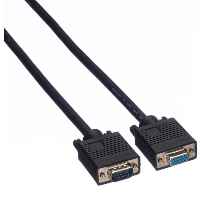 Afbeelding van ROLINE SVGA kabel HD15 M/F, 6 m