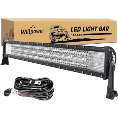 Afbeelding van Willpower LED strip, 107 cm, 540 W, waterdicht, helling