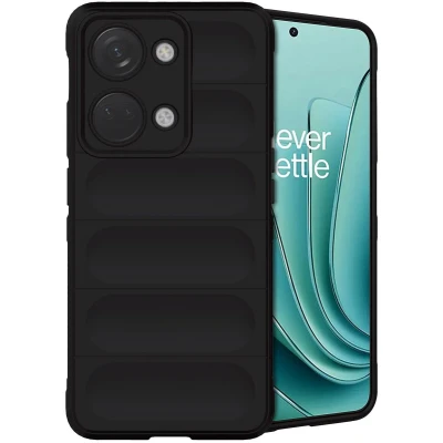 Afbeelding van iMoshion Hoesje Geschikt voor OnePlus Nord 3 Siliconen EasyGrip Backcover Zwart