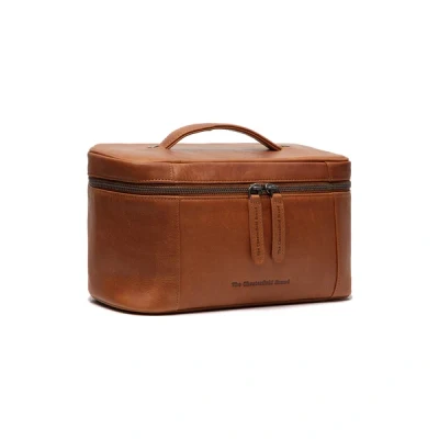 Afbeelding van The Chesterfield Brand Limone Toilettas cognac