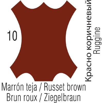 Afbeelding van Tarrago leerverf 010 russet