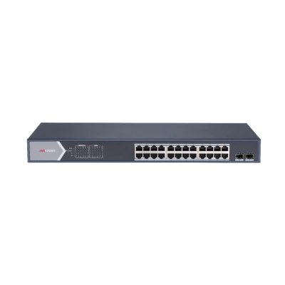 Afbeelding van HIKVISION 24 PORT GIGABIT MANAGED SWITCH + 2 SFP PORTS