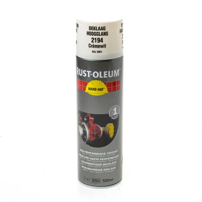 Afbeelding van Rust oleum Spuitbus cremewit RAL9001 2194