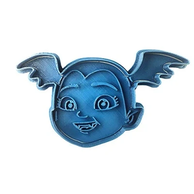 Afbeelding van Cuticuter Vampirina uitsteekvorm, plat, blauw