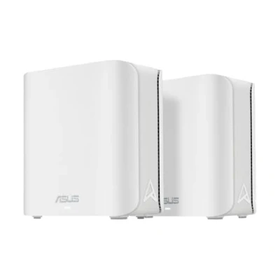 Afbeelding van ASUS ZenWiFi BD4 (2 pack EU+UK) Dual band (2.4 GHz / 5 GHz) Wi Fi 7 (802.11be) Wit Intern