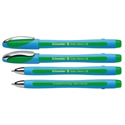 Image de Stylo à bille Schneider Slider Memo XB Vert