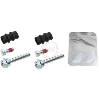 Afbeelding van A.B.S. 55087 Geleidehulzenset, remklauw met extra geleidebouten CITROËN: ZX Hatchback, Berlingo II, C3 PEUGEOT: 206 Partner I Van