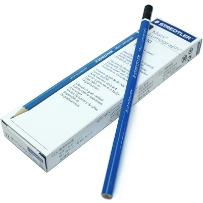 Afbeelding van Staedtler Mars Lumograph potlood 6B 12 stuks 100