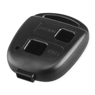 Afbeelding van JONGO sleutelbehuizing zonder lemmet, compatibel met Toyota Rav4, Yaris, Corolla, Celica, Land Cruiser, Picnic, Prado, Prius, 2 toetsen