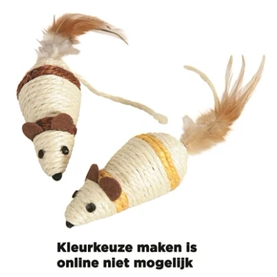Afbeelding van Zolux sisal muis assorti