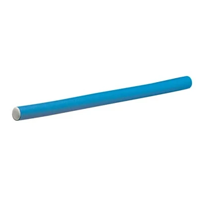 Afbeelding van Comair flex rollers 6 stuks lang blauw 14 mm