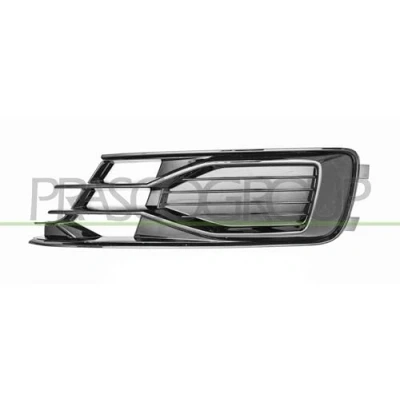 Afbeelding van PRASCO AD0402124 Bumper Grill Zonder gat(en) voor mistlampen Links Glanzend AUDI: A6 C7 Avant, Saloon