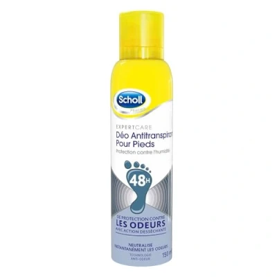 Afbeelding van Scholl Expertcare Antitranspirant Voet Deo 48H 150 ml