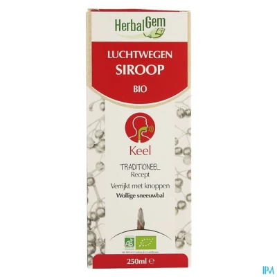 Afbeelding van Herbalgem Verkoudheidssiroop 250ml