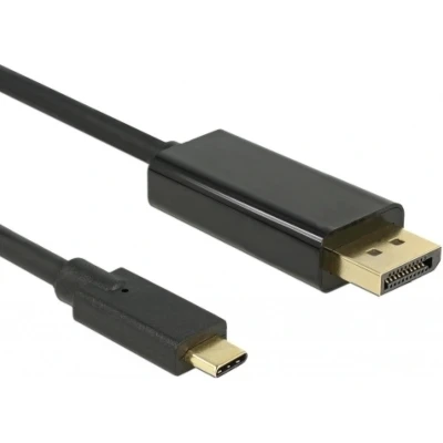 Afbeelding van 1 m 4k DisplayPort naar USB C kabel
