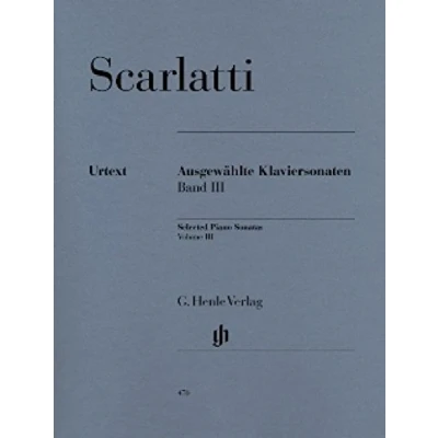 Afbeelding van Ausgewählte Klaviersonaten, Band III