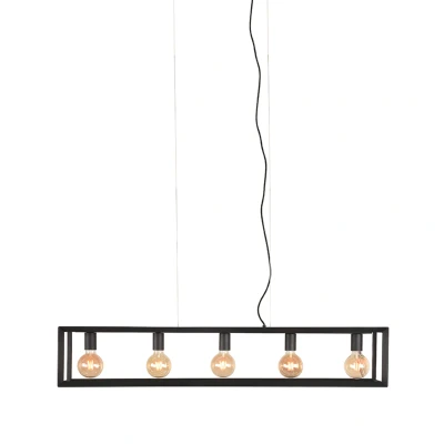 Afbeelding van LABEL51 Hanglamp Tetto Zwart Metaal
