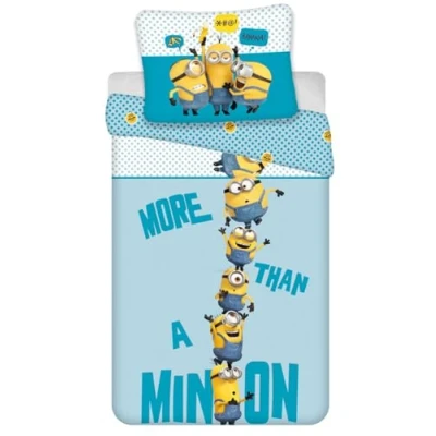 Afbeelding van Minions dekbedovertrek blue 140 x 200 cm 70 90