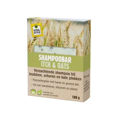 Image de VITALstyle Barre de Shampooing Itch &amp; Oats 180g