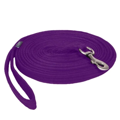 Afbeelding van QHP Longeerlijn Soft maat One size Passion flower