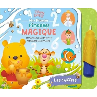 Afbeelding van Disney Baby Mon premier pinceau magique Les chiffres Peins avec de l&#039;eau pour voir apparaître