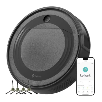 Afbeelding van LEFANT M310 robotstofzuiger, 4500 Pa, superdun, met nauwkeurige afstandsnavigatie, 150 minuten, HEPA filter, wifi ideaal voor dierenharen, tapijten, harde vloeren