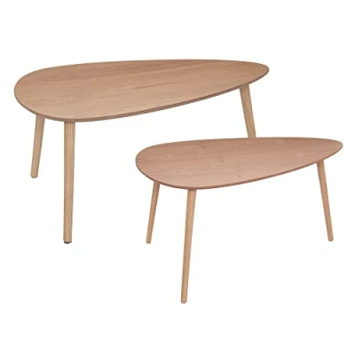 Afbeelding van Uitschuiftafels &quot;Mileo&quot; hout en grenen Atmosphera interieurontwerper