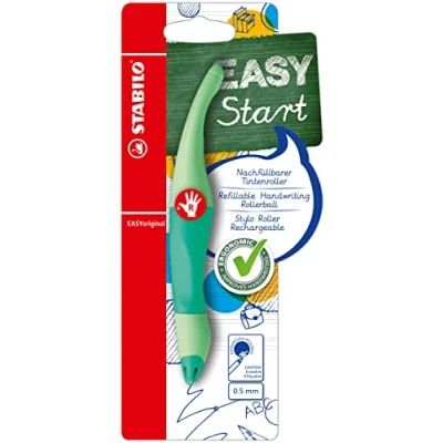 Afbeelding van Rollerpen STABILO Easyoriginal rechtshandig medium pastel vleugje mint blister à 1 suk