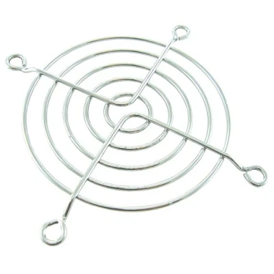 Afbeelding van AABCOOLING Grill 80 Silver Metalen rooster voor mm fans, ventilator, stoffilter, ventilatordeksel, filter
