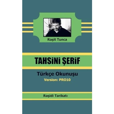 Afbeelding van Raşidi Tahsini Şerifi PRO10 Türkçe Okunuşu