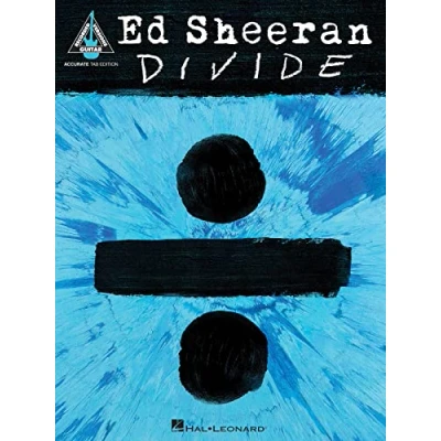 Afbeelding van Ed Sheeran Divide Guitar Tab Book Recorded Versions