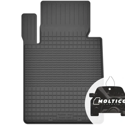 Afbeelding van Rubberen automatten met rand, perfecte pasvorm, 1 stuk, geschikt voor Mercedes GLC X253 vanaf 2016