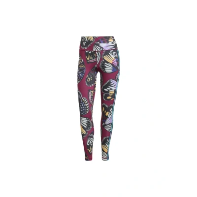 Afbeelding van adidas Performance FARM Leggings Tights, Dames, Maat: XXS, Black/amazon red/energy ink