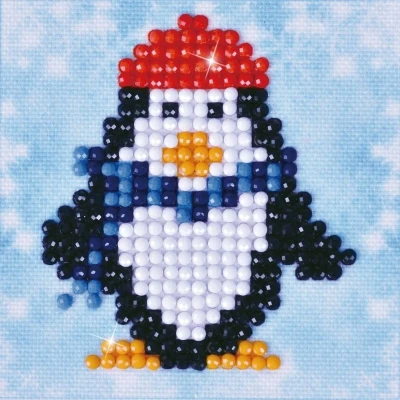 Afbeelding van Diamond Dotz Penguin Waddle Painting 304 8x8 cm