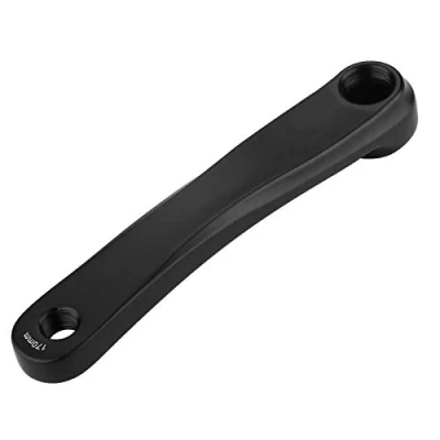 Afbeelding van Fiets Crank Arm, Aluminium Arm 170mm Links Enkele Ketting Outdoor Reizen Tool Onderdelen (Diamanten Gat)